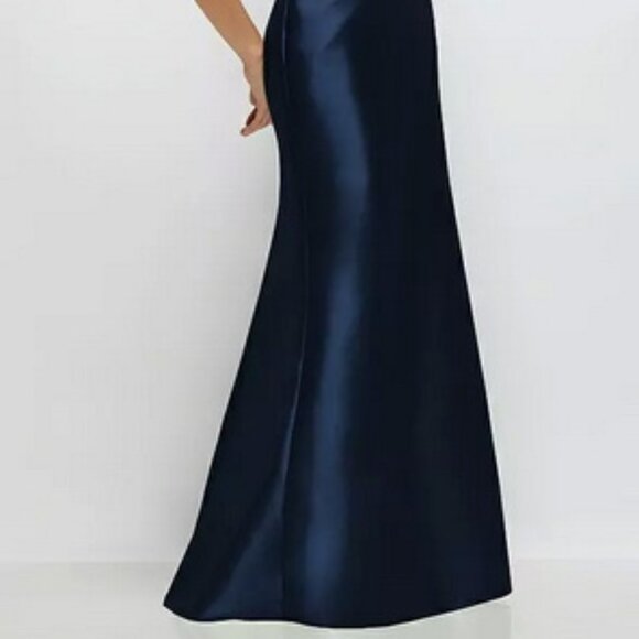 ALFRED SUNG Navy Blue Maxi Dress - Picture 4 of 6